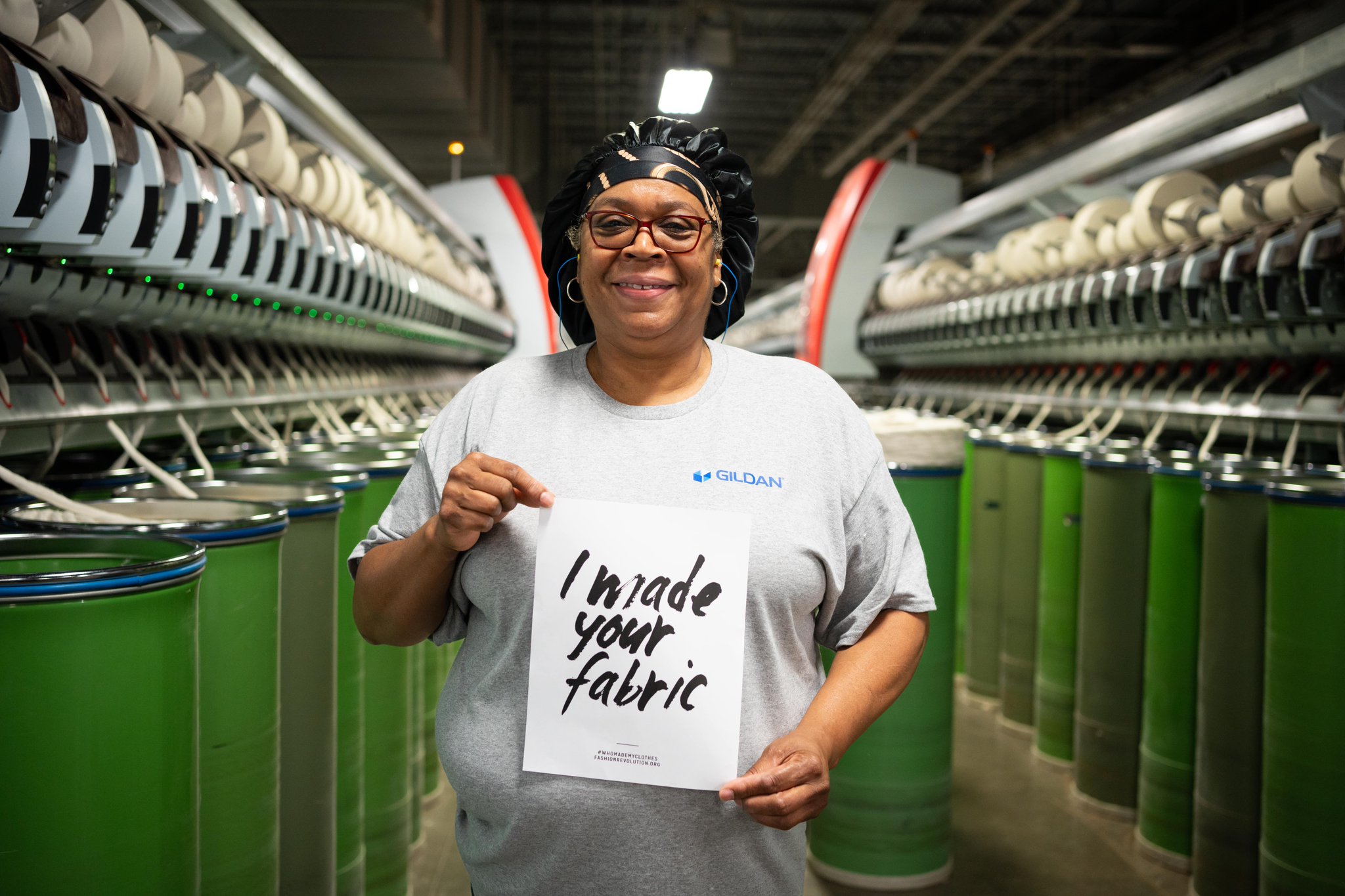 Gildan on Twitter "Meet Elizabeth, one of our spinning operators and trainers at our facility