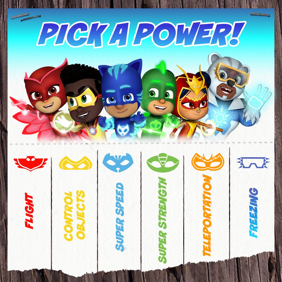 Parents! If you could take what you need - which power would you choose? 👀⚡ #PJMasksPowerHeroes