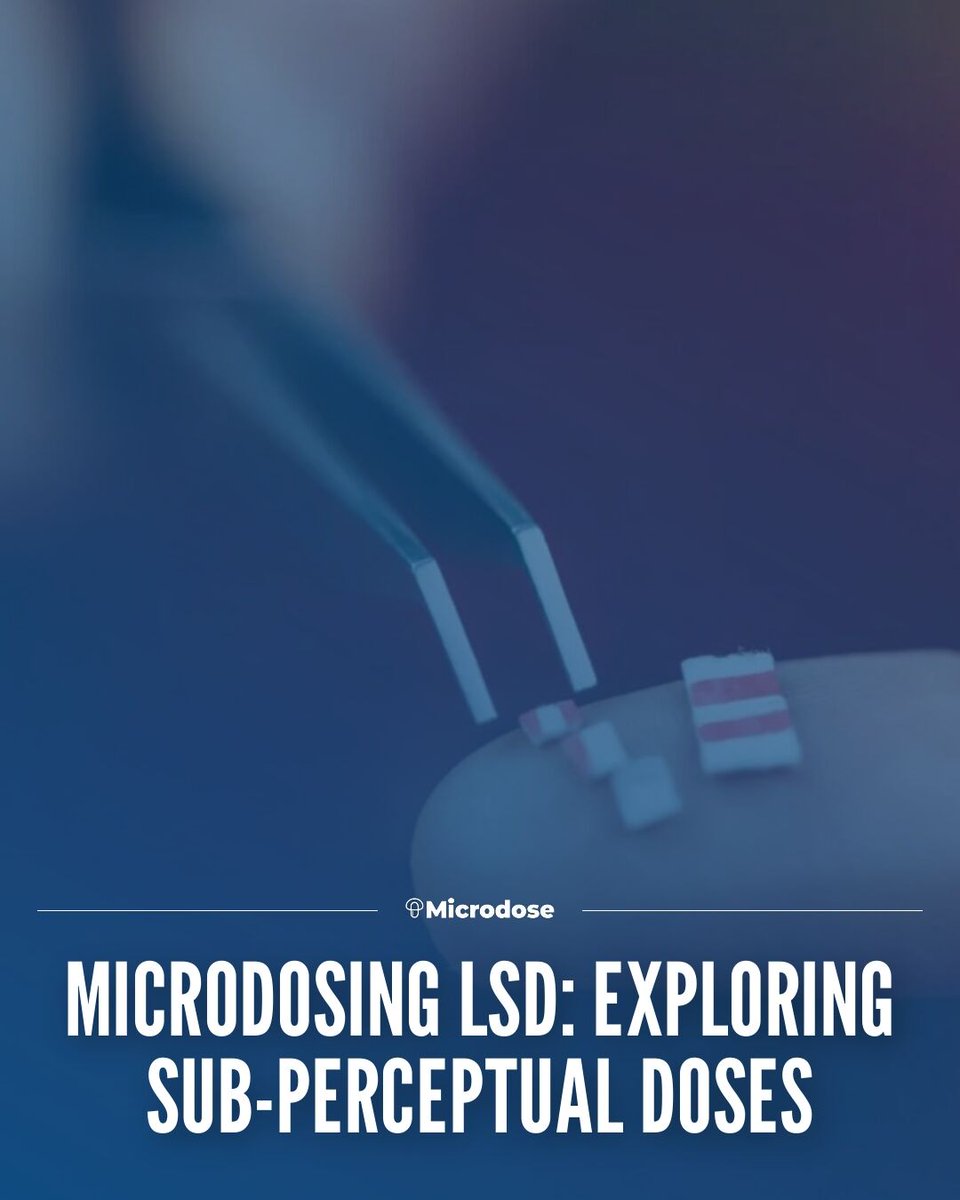 MicrodoseHQ's tweet photo. To enhance performance or improve mental health, adding a microdose of psychedelics to your routine is growing in popularity.
Here is what you need to know: https://t.co/jkdow1A3nx
#MicrodoseLSD #LSDresearch #psychedelicresearch #Microdose https://t.co/jCXcm4Ko50