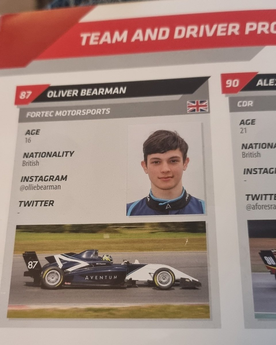 heffers23's tweet photo. #F2 #AzerbaijanGP 
Remember seeing him fly around @Brands_Hatch #BritishF3 May 2021
Take a bow, Oliver Bearman 👏👏👏
#F1 #onetowatch https://t.co/Bk3hTSWKAj