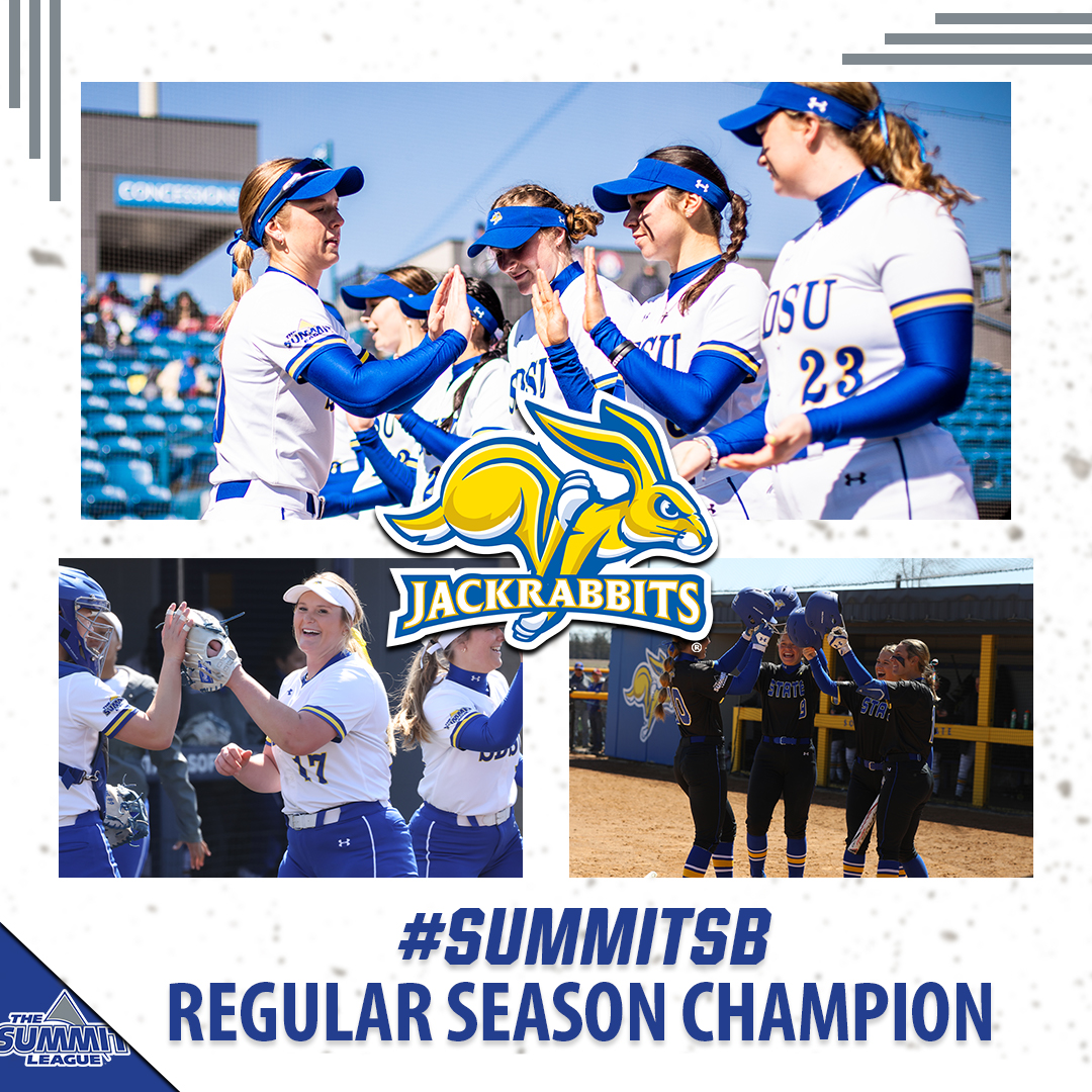TheSummitLeague's tweet photo. 𝐁𝐀𝐂𝐊-𝐓𝐎-𝐁𝐀𝐂𝐊-𝐓𝐎-𝐁𝐀𝐂𝐊 🏆🏆🏆

Now presenting your 2023 #SummitSB Regular Season Champs, @GoJacksSB!

#ReachTheSummit x @NCAASoftball https://t.co/sXeMuKd88a