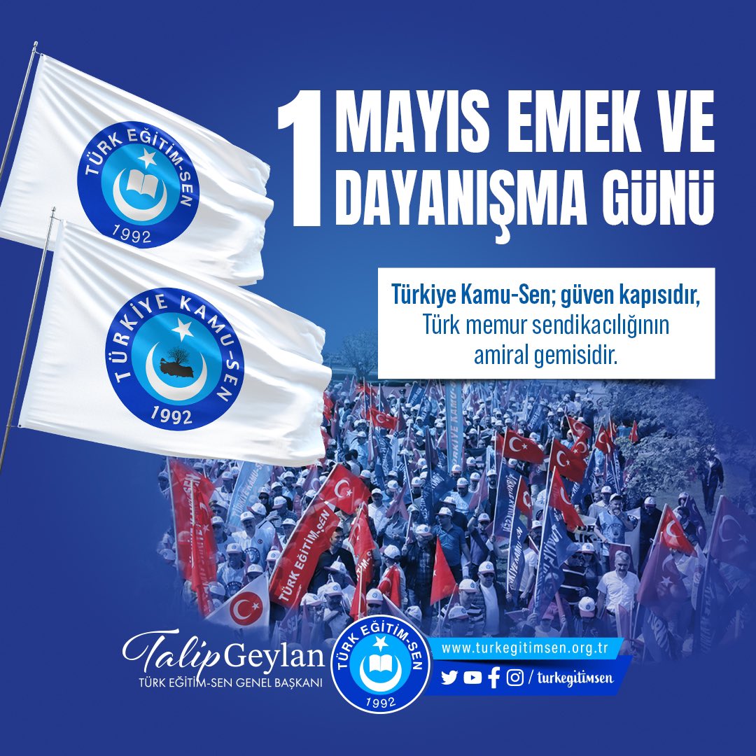 1️⃣
#1Mayıs Bayram Olsun!

Enflasyon kadar zam SIFIR ZAM demektir.
Büyüyen ekonomiden ve artan milli gelirden hakkımızı istiyoruz; REFAH PAYI kalıcı olsun.⤵️
<a href="/tcbestepe/">T.C. Cumhurbaşkanlığı</a> <a href="/RTErdogan/">Recep Tayyip Erdoğan</a>