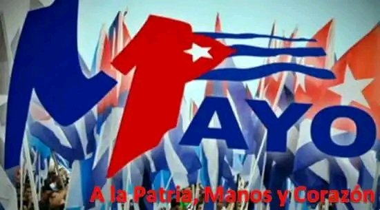 BelkisArtemisa's tweet photo. @ValoresTeam1 @cafemartiano @ICuba15 @FrankCuba2022 @DefendiendoCuba @LorenaQba1 @cuba_leonidas @Giro5O @Reylope13 @ESanchezcub @dacosta_jani Sigamos juntos defendiendo está Patria ,está Revolución con todos y para el bien de todos.✨Este #1Mayo todos a la plaza ,a festejar el día del trabajador.🇨🇺🇨🇺🇨🇺🇨🇺#ALaPatriaManosYCorazon♥️♥️
#CubaViveYTrabaja
#Cuba🇨🇺🇨🇺🇨🇺 https://t.co/lpWKahXnYe