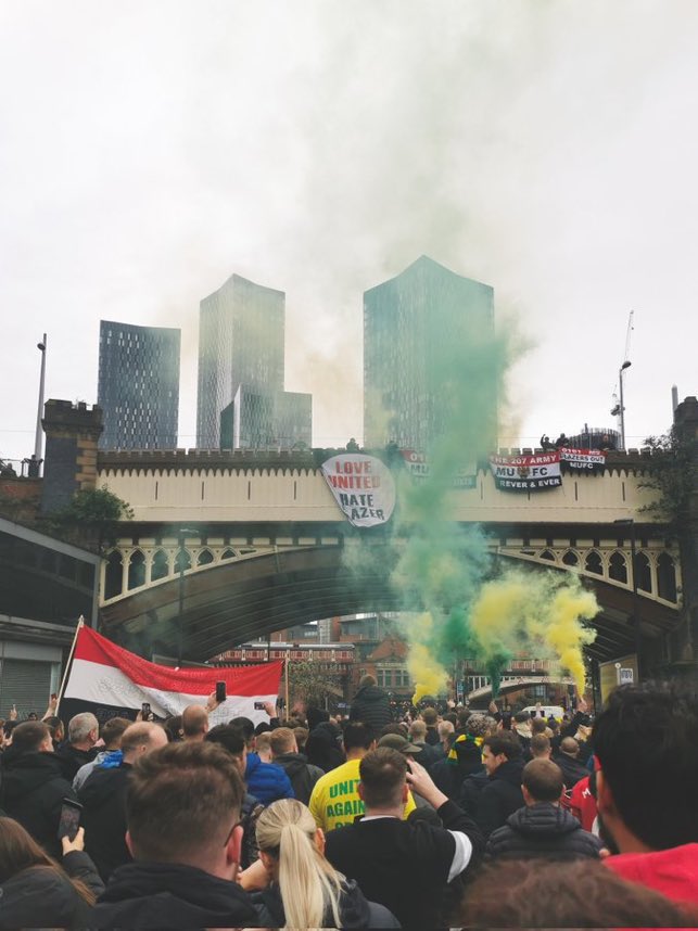 RedDevilTimes's tweet photo. OUR DEMANDS: 

FULL SALE ONLY ✔️

INEOS and Ratcliffe not welcome to #MUFC ❌

GLAZERS MUST GO FOREVER❌

SJR = GLAZER ❌

QATAR IS THE ONLY SOLUTION. ✔️

#GlazersFullSaleNOW https://t.co/yz0NXbiFxe