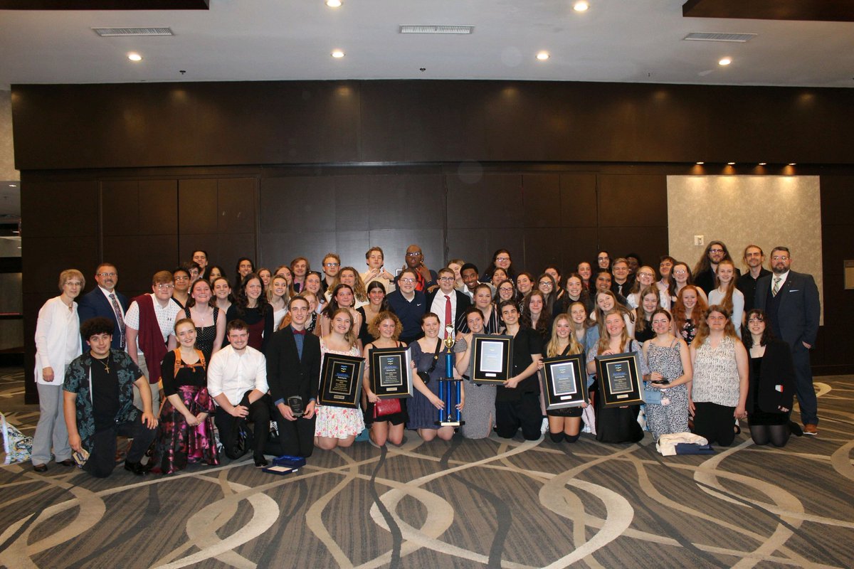 JimRodgers89's tweet photo. @FraserSchools Singers Show choir (Gold), Chamber choir (Silver), Symphony band (Gold), Jazz band (Gold), and Symphonic Ensemble (Gold) @WorldStrides in Philadelphia!! A rainy, but successful trip! #FraserFamily @FPSmusic https://t.co/qNcbApfgL5