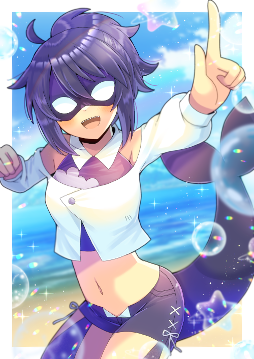 「海外VtuberのLotus Hanae()さんを描かせて頂きました。リクエスト」|ヒヨヨ@skeb募集中のイラスト