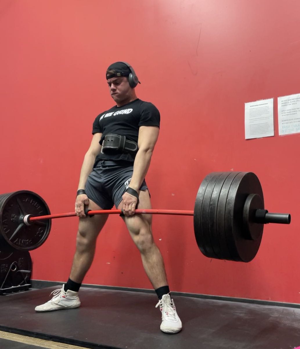 Spring 2023 Weight Training PRs:

Squat: 500 lbs
Deadlift: 545 lbs
Bench: 300 lbs
Clean: 300 lbs

#KeepGrinding #CountryTough #ToTheTop #GRIT