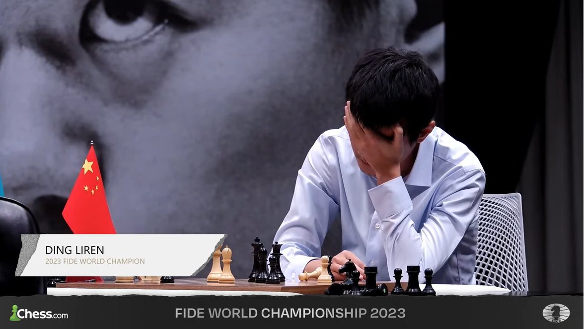 TarjeiJS's tweet photo. Ding Liren is the deserved 2023 FIDE World Champion, the first World Champion from China in the history of the game. https://t.co/gRuX11luVL