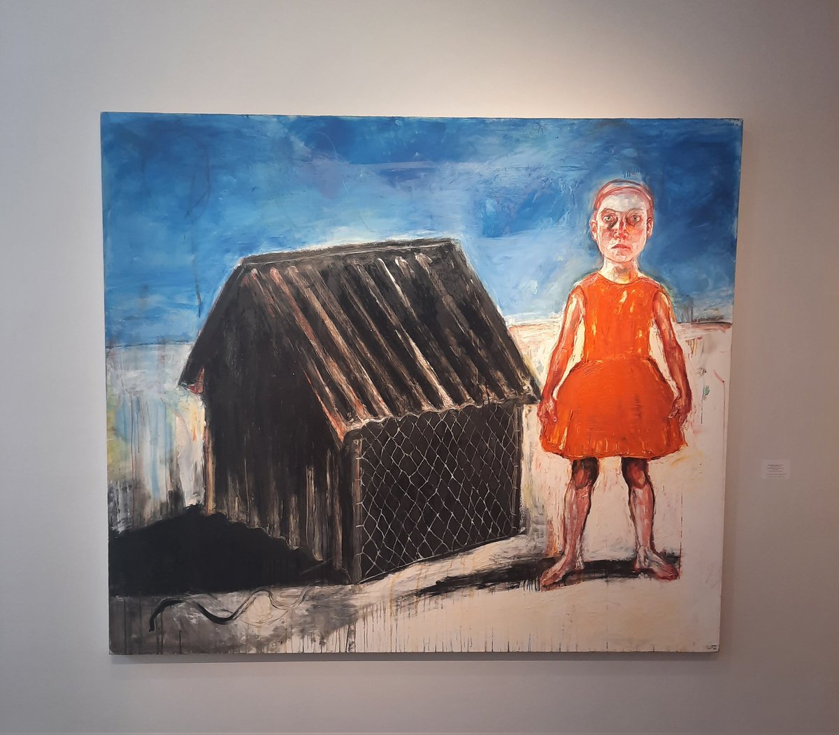ruth_millington's tweet photo. Chandeliers, black cats, corsets on headless mannequins, shadowy interiors. @shanipainter's superb and unsettling solo show @connaughtbrown is open 🖤 https://t.co/XR5WB1HA08