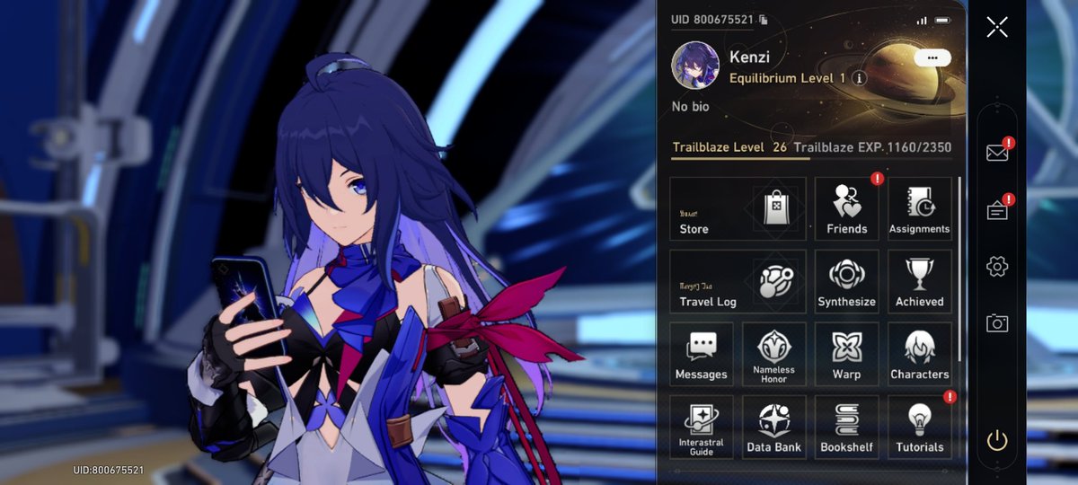 ChadyIts's tweet image. Since i know alot of people playing honkai star rail atm heres my UID cause why nawt 😎