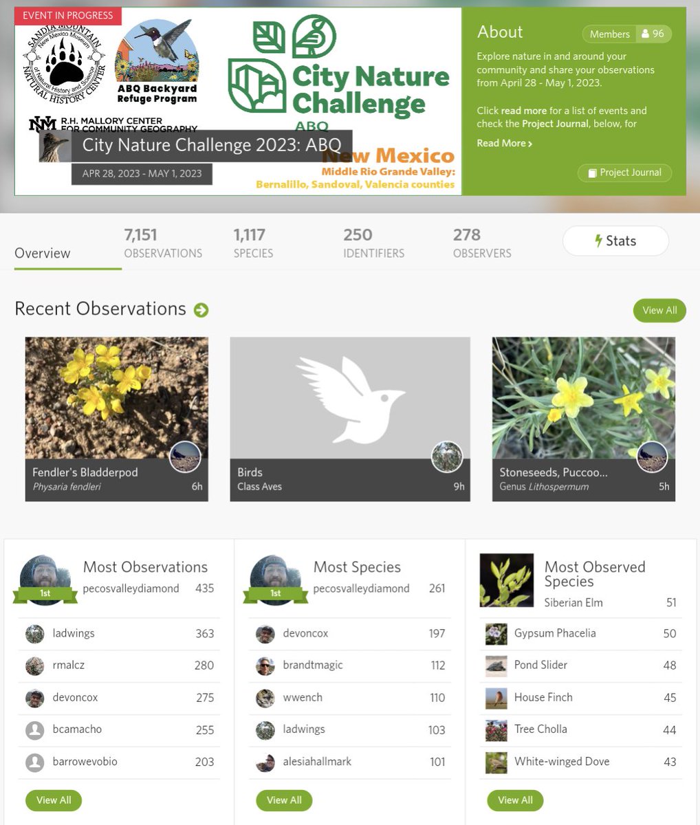 City Nature Challenge: ABQ tweet media
