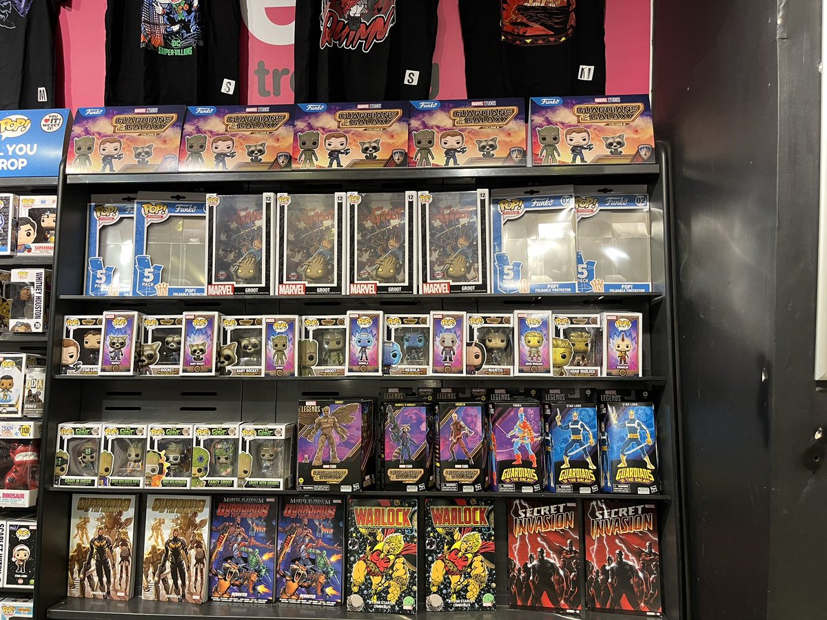 Sometimes, the thing you’ve been looking for your whole life is right there by your side all along… Why not pop in store and browse our range of Guardians of the Galaxy merch before the release of Volume 3 in cinemas on Friday 5th May #GuardiansOfTheGalaxy #hmvforthefans