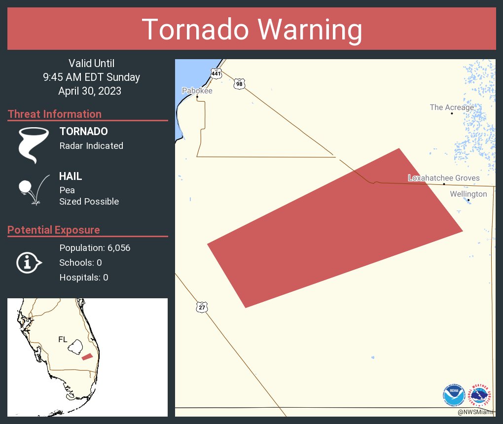 NWS Tornado tweet media