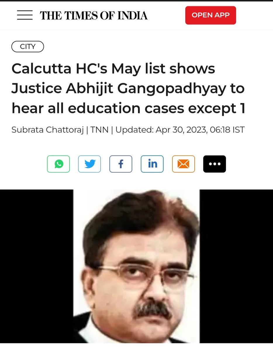 TMছি invested crores but got only Rs. 1/- in return. 🤣

#JusticeAbhijitGanguly is our Hero ❤️