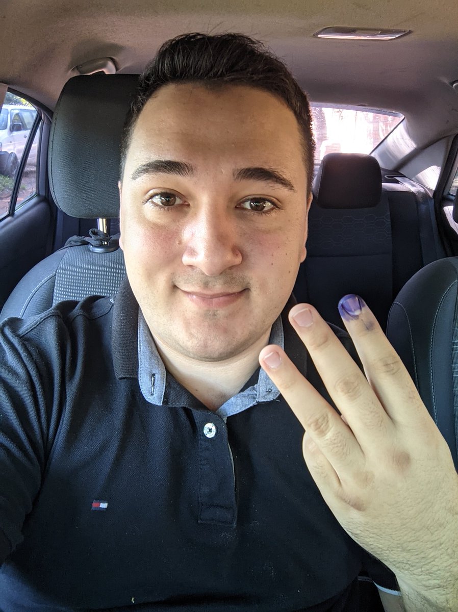 Ya voté! 
Nunca había depositado tanta esperanza en un voto!!! 

Salí a votar, ejercé tu derecho y por sobre todo VOTA POR EL CAMBIO! 

 Hoy vemos el amanecer en Paraguay ♥️♥️♥️♥️