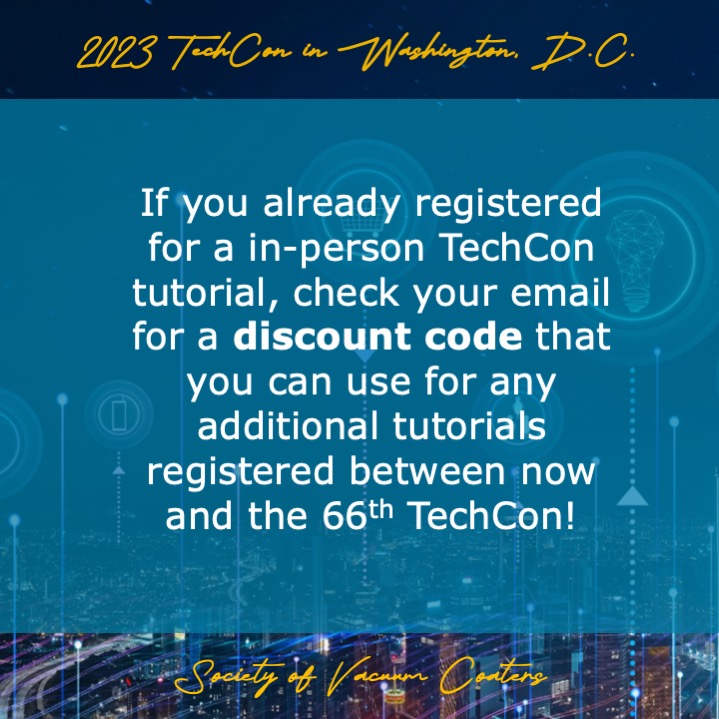 🛜 While the internet has made it easier to access information, it cannot replace the value of in-person tutorials.
So register today and see you in person in a few days!

Link: svc.swoogo.com/techcon2023/tu…

#TechCon2023 #tutorials #discount #www #30years