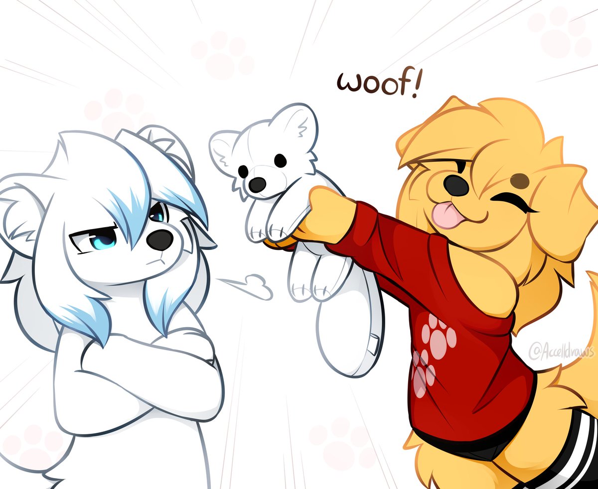snowfox plushie!
Rinfox is not impressed....