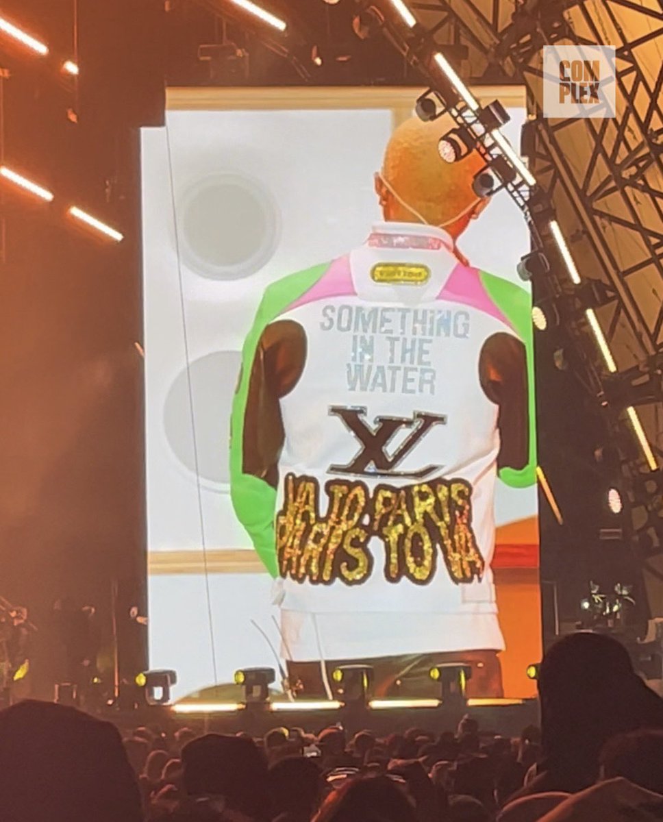 HypeNeverDies on X: PHARRELL Previews LOUIS VUITTON x PHARRELL “Something  In The Water” Motocross Jacket First Look 👀  / X
