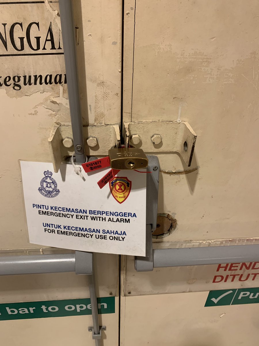 No assurance for escaping during emergencies - Sogo Kuala Lumpur