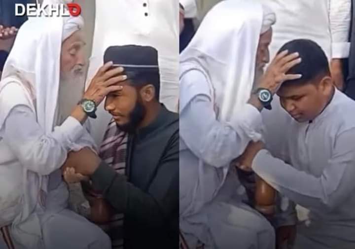 GhazalaHumayoun's tweet photo. حیرت کی بات تو یہ ہےکہ بابا جی کو  اپنے پیر ہونے کا علم پورے ساٹھ سال بعد ہوا🤐 https://t.co/9g1EndiDUi