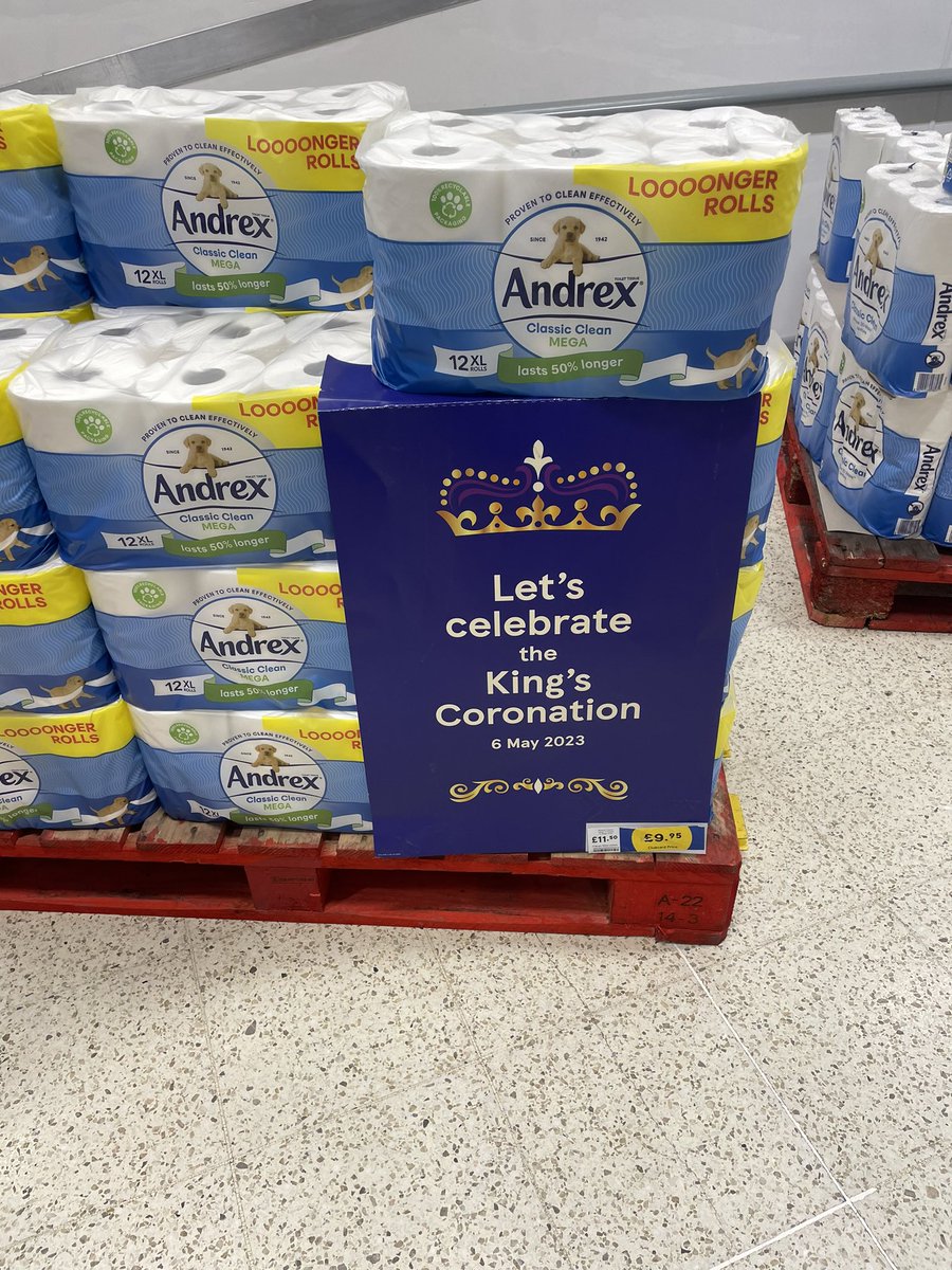 He does love Andrex to be fair #KingsCoronation