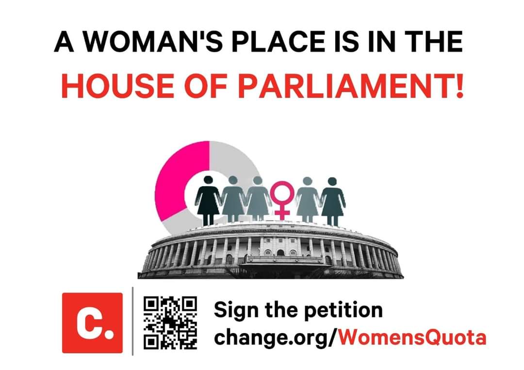It is high time that the current <a href="/PMOIndia/">PMO India</a> should call sarva dal baithak to create consensus among all political parties for the Women Reservation Bill. This will lead to Atmanirbhar Nari in politics too.

<a href="/narendramodi/">Narendra Modi</a> jee

#womeninpolitics #womenempowerment #women #womenquota