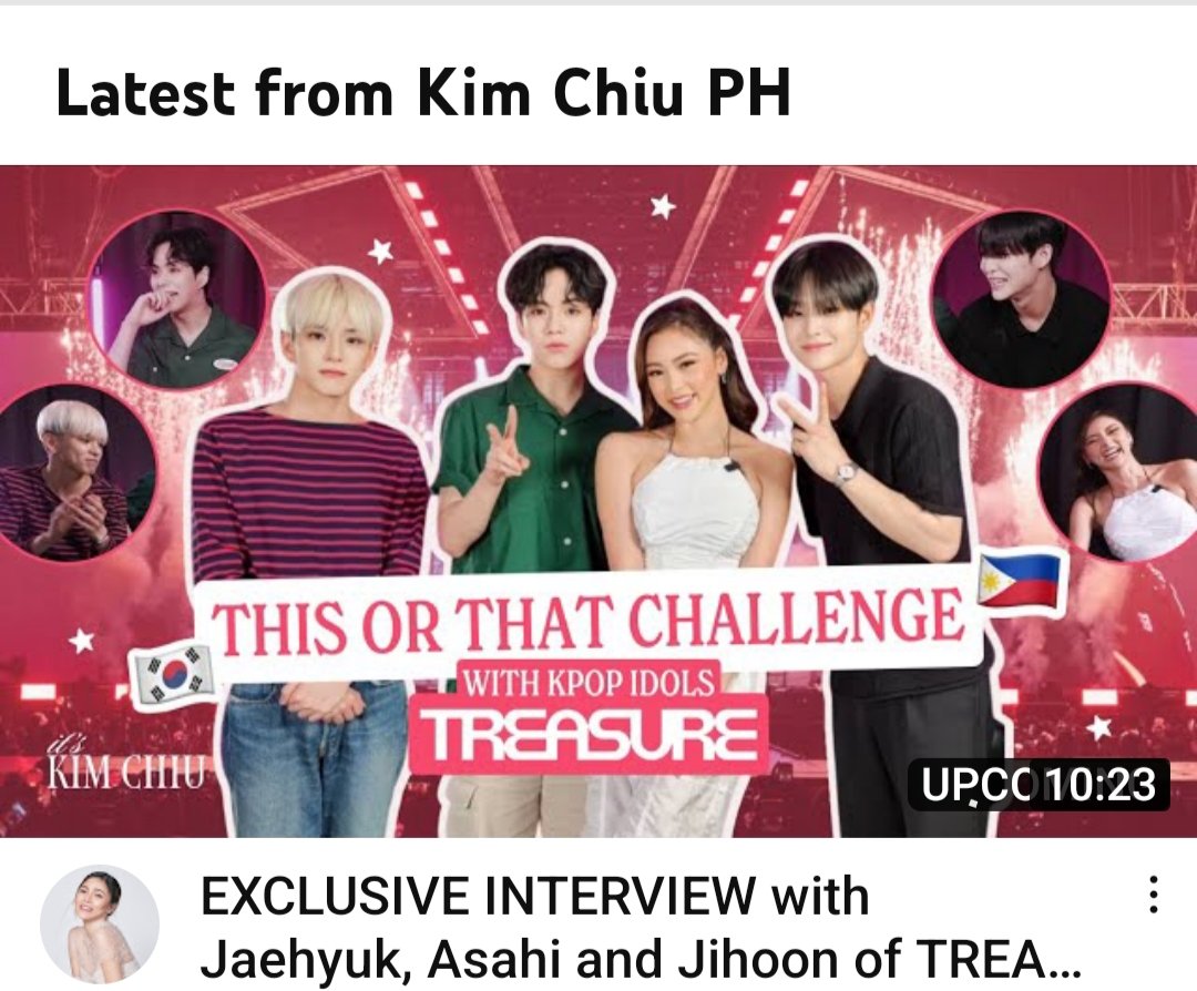 KimChiuLoyalty's tweet photo. New Vlog on @prinsesachinita  Youtube Channel 𝑲𝑰𝑴𝑪𝑯𝑰𝑼.𝑷𝑯, first time doing her vlog , collab with  Kpop #yg_Treasure 
•𝐋𝐢𝐤𝐞   •𝐒𝐡𝐚𝐫𝐞  •𝐒𝐮𝐛𝐬𝐜𝐫𝐢𝐛𝐞 

📌https://t.co/UOFEiTAMSw https://t.co/DQvGeYfTtc