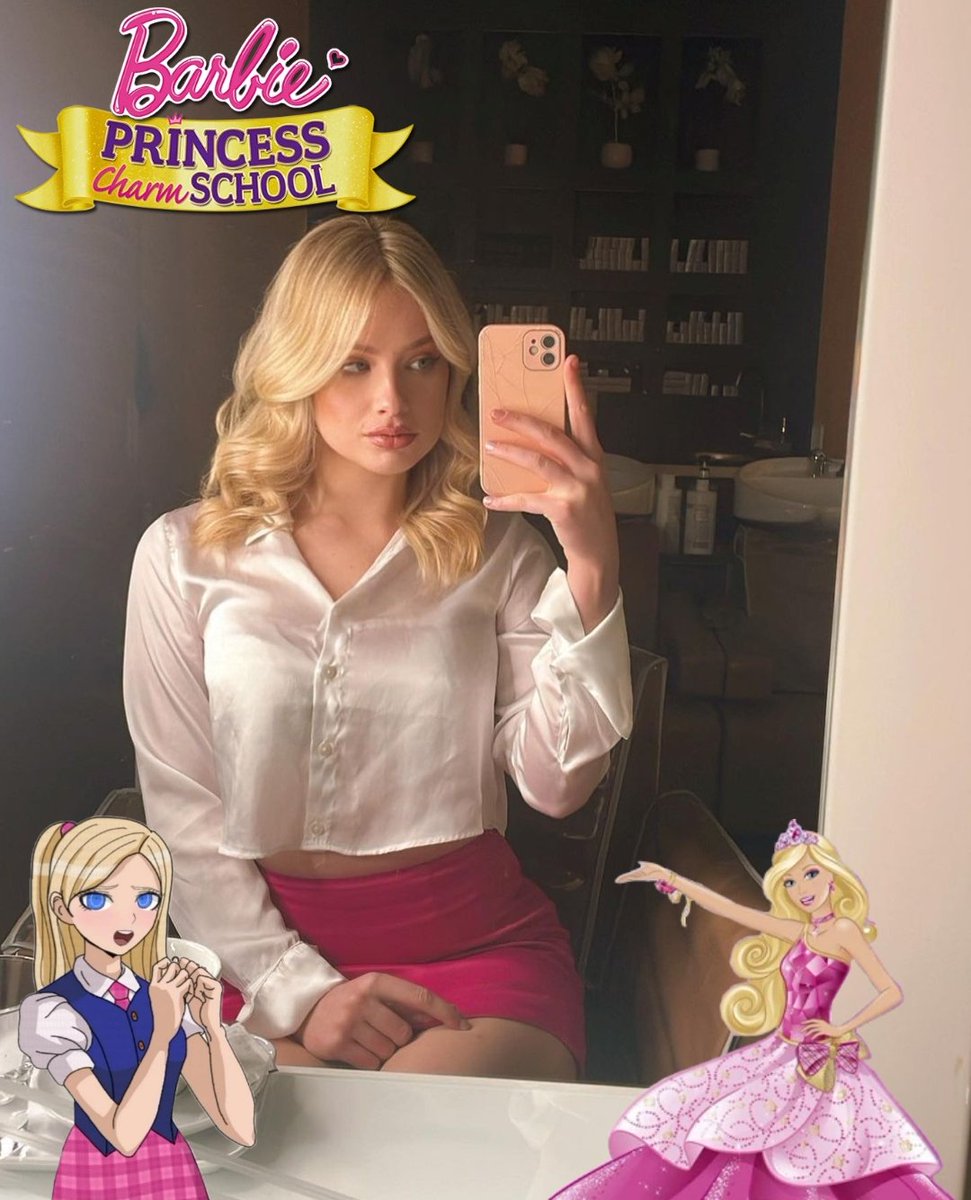 burnbookgolden's tweet photo. 👑  𝐀tenção, atenção ៸៸
     𓍢.barbie na área. ☕️

Oii, gente. Como estão? Sou a princesa Sofia, mais conhecida por Blair Willows, a garota do sorteio de Barbie: Escola de princesas. Estou procurando por amigos, então dêem rt e fav para chegar em mais gente, por favor! 💗 https://t.co/7PHucEwMog