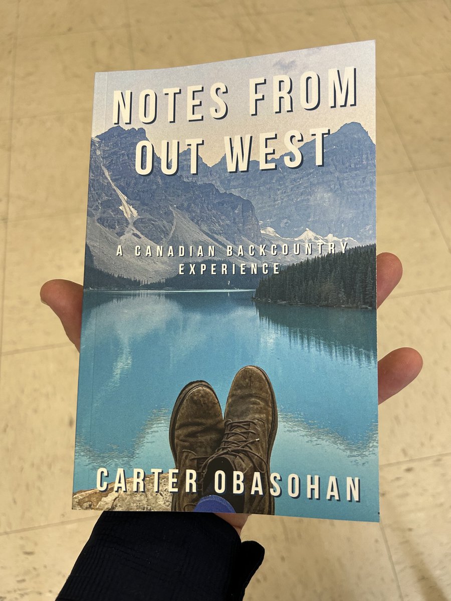 Another reason I love to teach? When former students still come back decades later and let you know you made a difference; having been a positive influence in their lives! Can’t wait to read about Carter’s western adventure! He was a great student; and now an amazing young man!