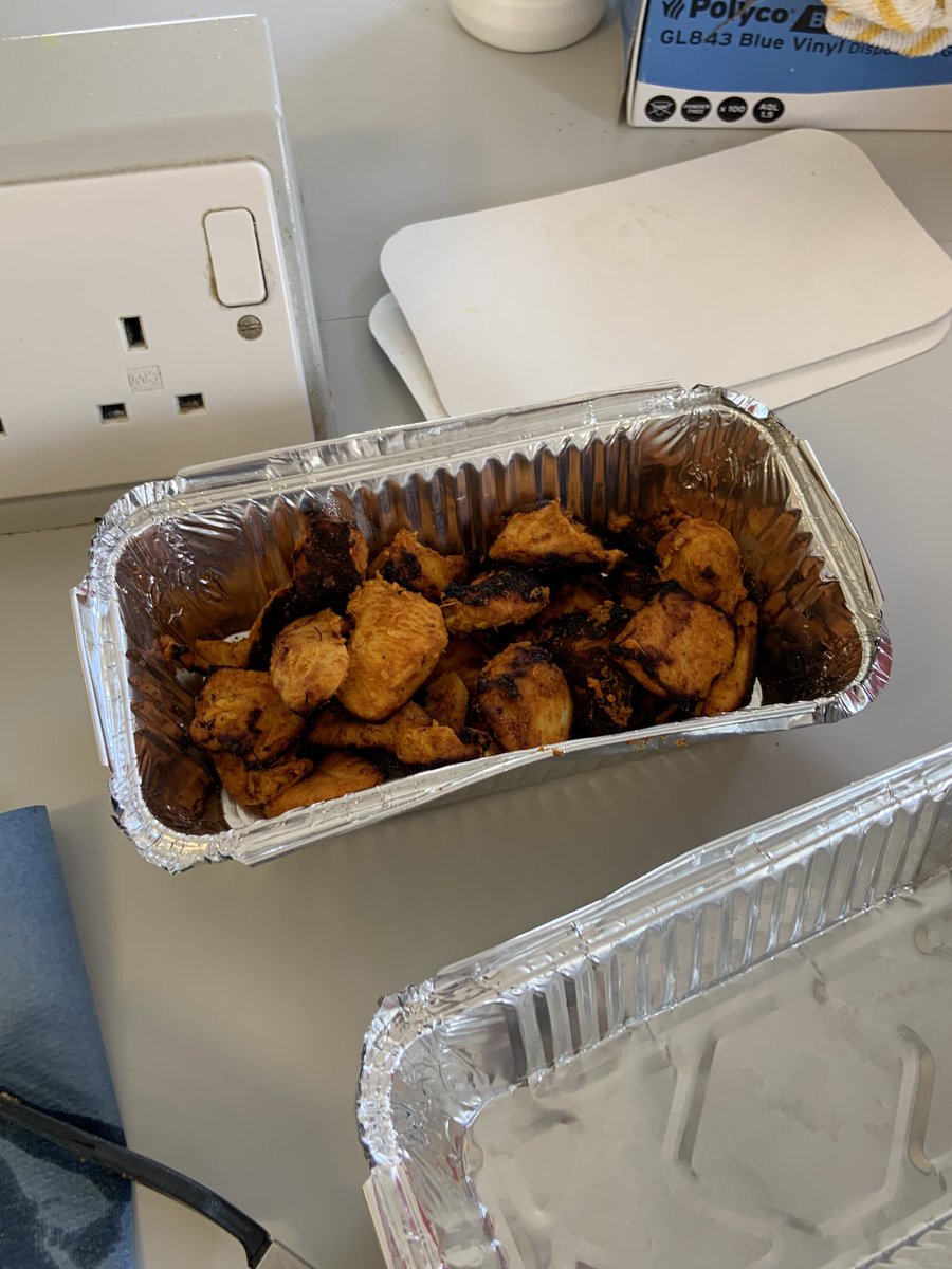 Miss_Strain_PE's tweet photo. Staff well-being number 2 was making chicken tikka and homemade onion bhajis #switchofftime #staffwellbeing #onionbhajis #learninganewskill https://t.co/Rp42OaeTNf