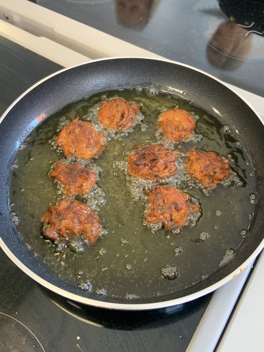 Miss_Strain_PE's tweet photo. Staff well-being number 2 was making chicken tikka and homemade onion bhajis #switchofftime #staffwellbeing #onionbhajis #learninganewskill https://t.co/Rp42OaeTNf
