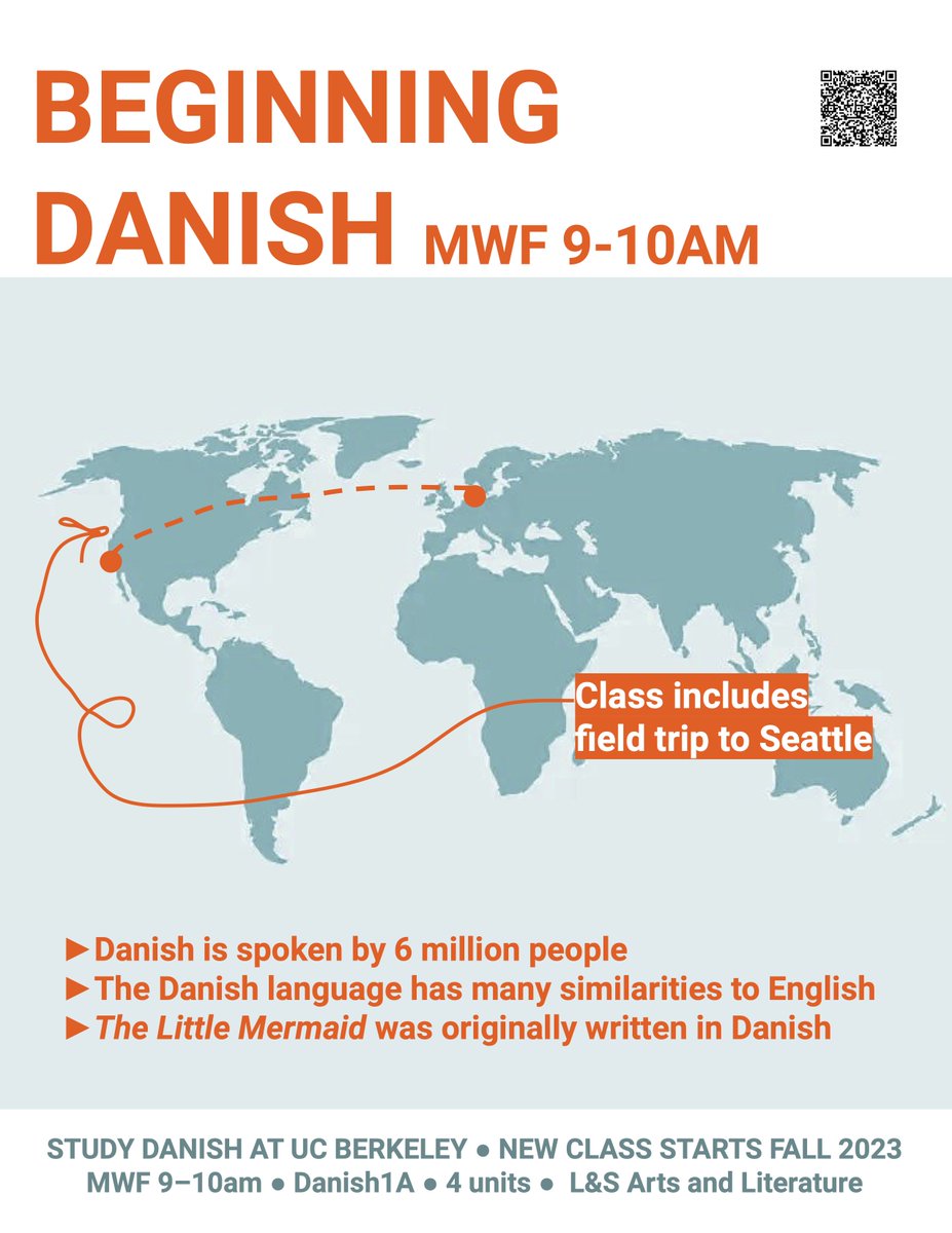 Are you interested in learning about Scandinavian economic policy through literature? How about learning a Scandinavian language? These classes and more are open for Fall 2023 at UC Berkeley, hope to see you there!