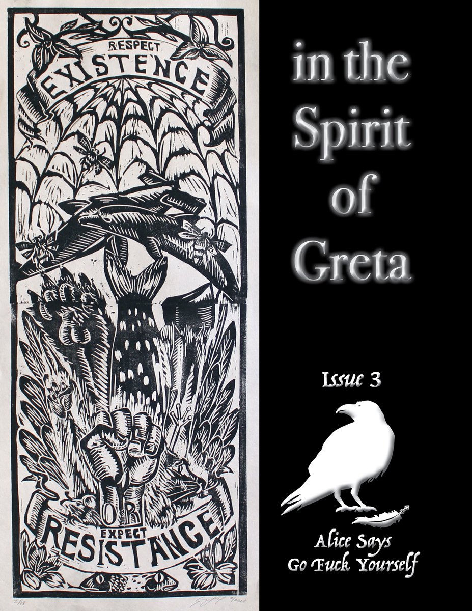 AliceSaysGoFU's tweet photo. Here is a peek at our contributor line-up for Issue 3: "in the spirit of Greta" ! This issue is still being compiled and final touches in play. Fear not about the delay, it is coming!!   #writing #art #literature #agapeeditions #alicesaysgofu https://t.co/mWbHLVCFEl