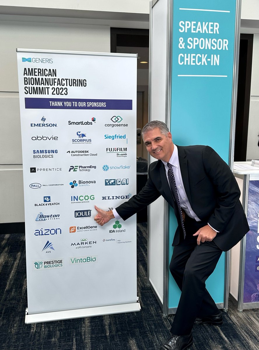 JouleClin_Sci's tweet photo. Last week Sally Smith and Tim Bosse attended the American Biomanufacturing Summit in San Francisco. They met with existing clients and had meetings with new companies to discuss solutions for their critical workforce projects.

#bious23 https://t.co/C4NxllFHKl