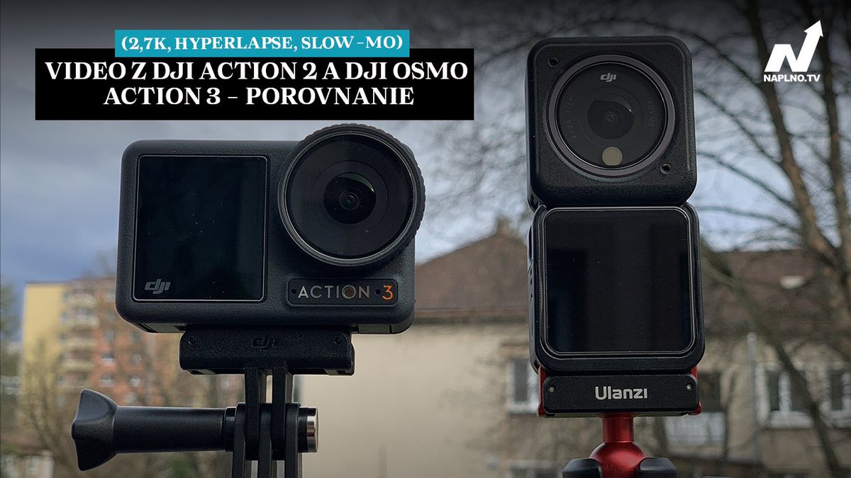 naplnotv's tweet photo. Video z 🎥 #DJI Action 2 a DJI Osmo Action 3 - porovnanie (2,7K 50FPS, hyperlapse, slow-mo) | naplnotv

Porovnanie #video záberov z outdoorovej #kamery #DJI Action 2 so zábermi z  kamery DJI Osmo Action 3. Obe kamery mali rovnaké nastavenie. 

▪️ https://t.co/9nDc9eQn8Y https://t.co/WyLarIWVUV