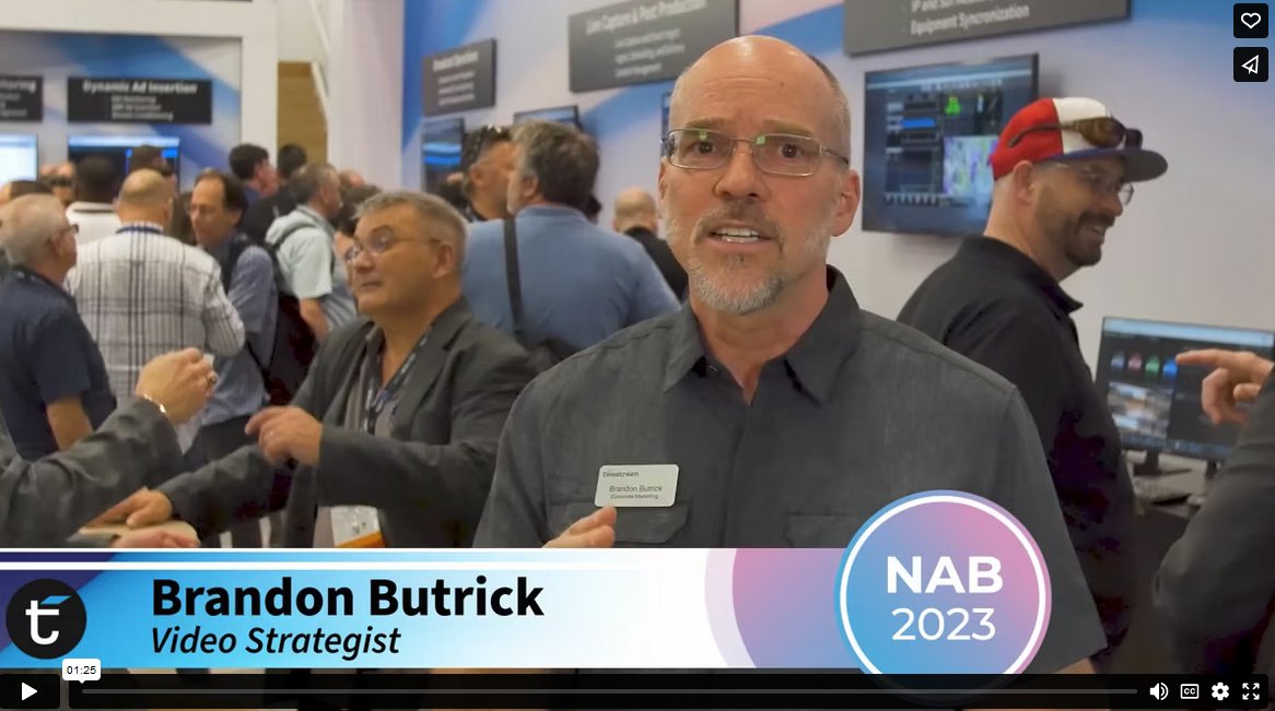 Telestream's tweet photo. Curious about the latest #Telestream tools for #postproduction? Brandon Butrick will fill you in from the show floor! https://t.co/1JLHlFoRA0
Book a demo or meeting: https://t.co/khTdSccQ4E
#NABshow @NAB #NAB2023 #PRISM #ContentAgent #Vantage #AVID #Adobe #ContentManager https://t.co/pgEyyM16Wv