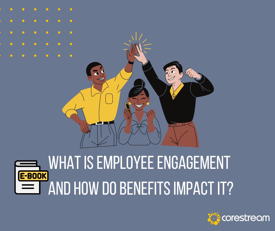 CorestreamInc's tweet image. Wondering what employee engagement is, or how offering the right benefits can positively impact it? Download our FREE e-book now to learn more hubs.ly/Q01LWwYN0

#lifestylebenefits #voluntarybenefits #benefitsstrategy #employeenegagement