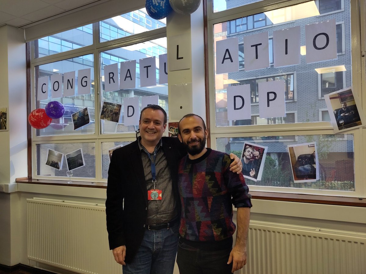 JordanCuff's tweet photo. Super massive congratulations to @DimiPets for passing his PhD viva! 🎉🥳🎊

So well deserved after years of hard work and perseverance, and pioneering work on metabarcoding for insect biomonitoring! 🤩🧬📑 https://t.co/4RxbNPQub1