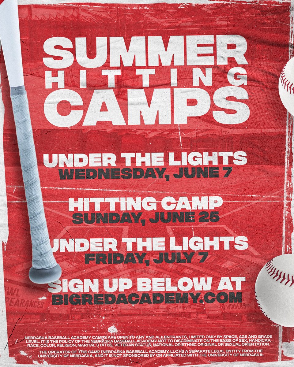 Come learn from the Big Red this summer. ☀️

🔗: bigredacademy.com