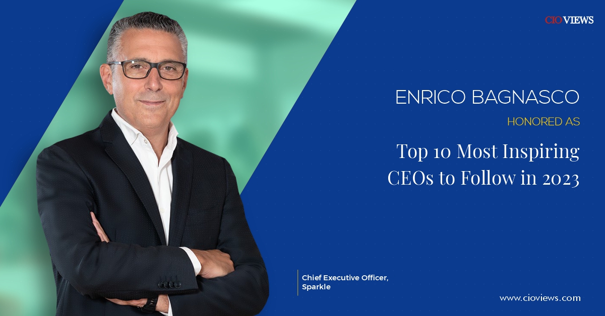 CIOviews's tweet photo. We are thrilled to feature Enrico Maria Bagnasco, CEO of @TISparkle, on the cover of our latest edition, "Top 10 Most Inspiring #CEOs to Follow in 2023"! 🎉
https://t.co/PSisN30DXP
#TelecomLeader #telecommunications #telecommunicationservices #telecomindustry https://t.co/EgOosIutSm