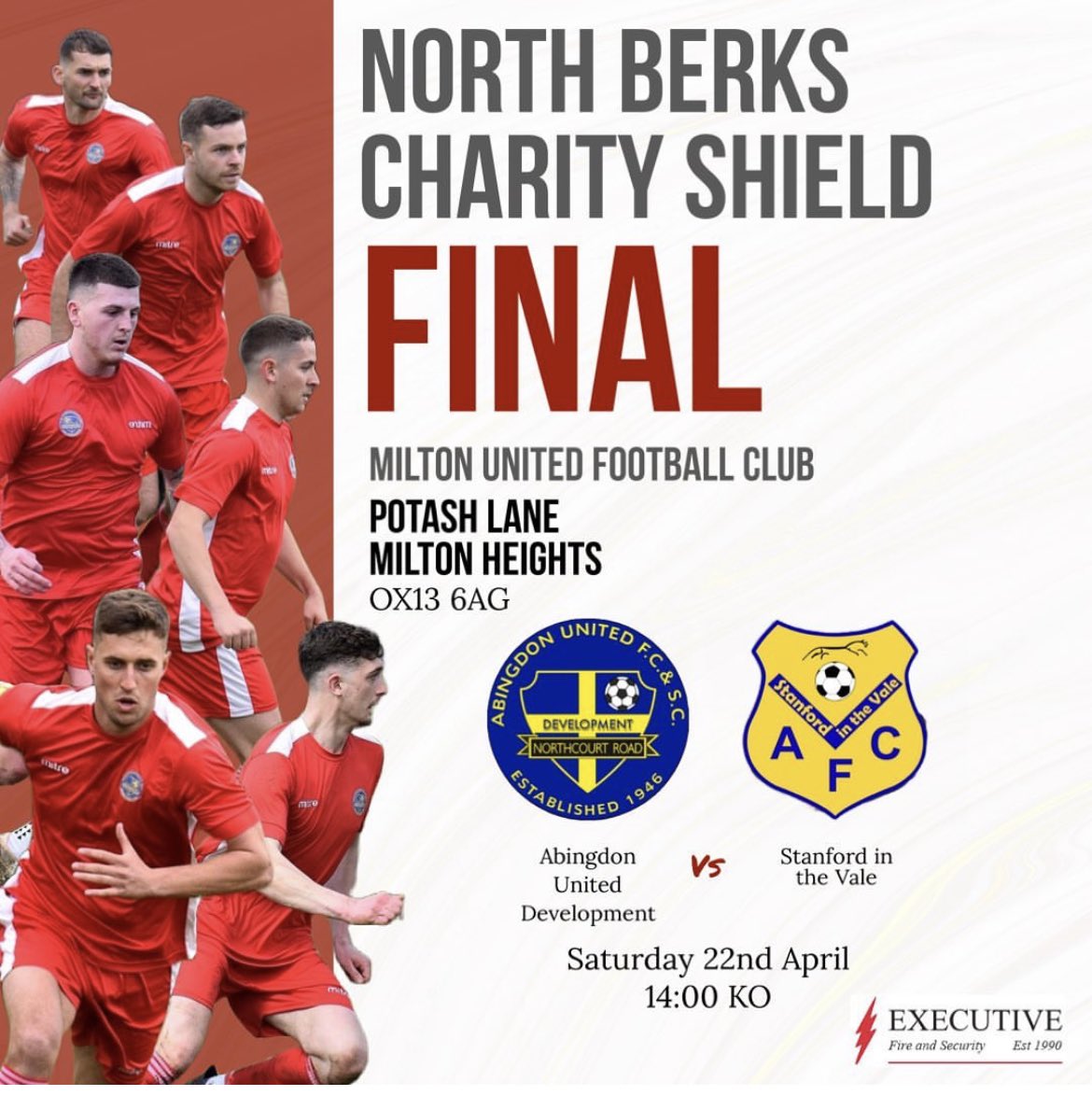 Abutdfc's tweet photo. THIS SATURDAY ⚽️

Our Devs look to make it a Double following the league win on Saturday as we travel to Milton United to take on Stanford in The Vale in the @NorthBerks Charity Shield Final

Kick off is at 2pm, come on down &amp; show your support! 🟡🔵 https://t.co/OeWjhqlh7P