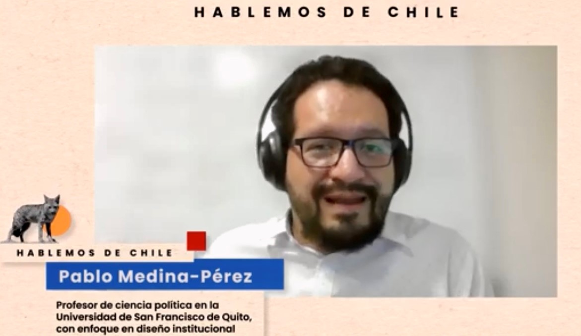 Ayer en #HablemosDeChile con @lucialopezchile en @canal13c, @claudiaheiss y @VieragalloQ discutieron sobre el proceso constituyente chileno. Excelente programa en el que contribuí con un breve comentario sobre Ecuador. Lo comparto por acá:
pablomedinaperez.com/entrevistas-y-…