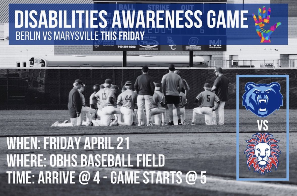 🚨ATTENTION BEARS🚨

Come out this Friday for the annual bears disabilities awareness game. 🐻

We hope to see you there!
(more info bellow)

📸: <a href="/brookehenrey/">brooke</a>
#brotherhood|| #clawsup