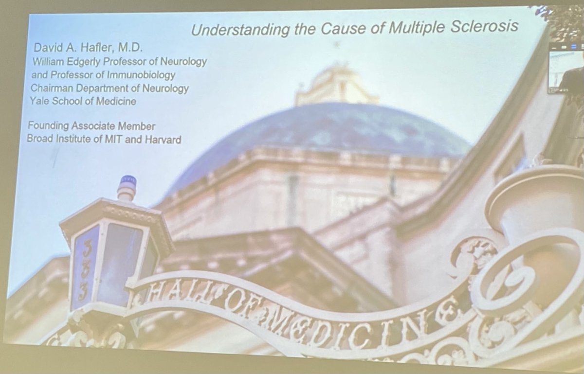 Ashu_Mangalam's tweet photo. David giving an excellent talk on cause of MS, who is working on MS from 53 years (longer than I am on this earth)!!
Excited to know that it all started at University of Iowa as ⁦@NSF⁩ high school summer internship ⁦@uiowa⁩ ⁦@IowaNeurology⁩ ⁦@UIowaNeuro⁩ https://t.co/kPm3rWkZAc