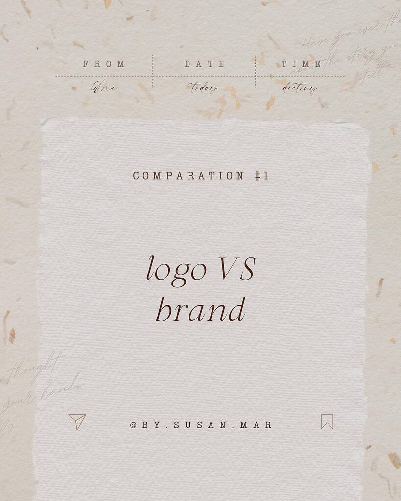 bysusanmar's tweet photo. Did you know a logo is not branding? 🤔

It’s just one micro part of the ‘verbal brand’—a long with brand name, slogan, brand story, personality, values, language—to name a few. 

Brand/Branding is formed by 3 components:

💬 verbal brand
👁️ visual bra… https://t.co/MmdMtvSi5r https://t.co/abPZq2jpLA