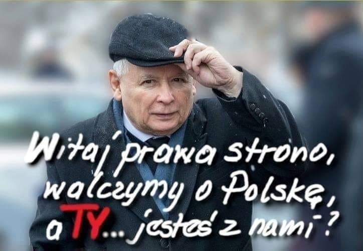 Tylko prawa strona daje gwarancję ,aby Polska była silną Polską ...
