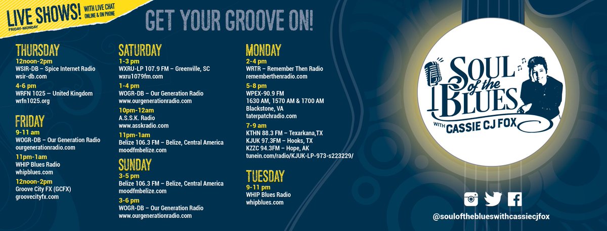 Workin' on a groove, compiling this weeks syndicated show playlist, recording show. #SOTB is heard on varioiius FM & Streaming stations & platforms world wide. 
#Syndicated #CassieJFox #FMRadio #Streaming #SouthernSounds #Worldwide #SouthernSoul #SoulBlues #ClassicRnB #Podomatic