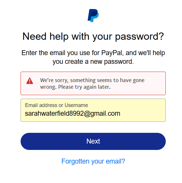 ActuallyMin's tweet photo. Now I can't even log into my Paypal this is getting ridiculous; especially since I'm autistic and generally do stuff at night I can't call and that's the only way to try to fix things @AskPayPal its 2023 time to add online chat support - and re-enable my account! https://t.co/ceIBxIsuFJ