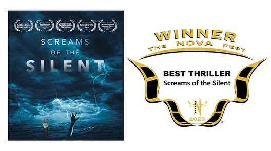 SD_Moore1's tweet photo. Honored my script Screams of the Silent was awarded #NOVAFest #BestThriller #Screenplay! Learn my #DainBramage #Stroke survival skills in my #Book Screenwriting for Storytellers: How to Take Your Story from Idea to Script #Screenwriterslife
https://t.co/sWhzKtIo9o https://t.co/rUVR3YELYr