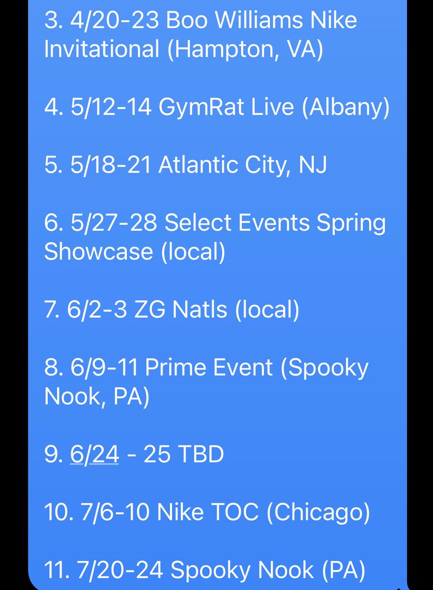 WMAGirlsHoops's tweet photo. WE are SO EXCITED about OUR girls getting back out on the AAU CIRCUIT for the spring/summer to show college coaches how much they continue to improve!

@_ellachandler ‘24
@HannahGrudzien ‘25 (MA Huskies)
@caterinaravosa ‘26
@ImaniPorter_ ‘26

#CollegeExposure #TitanSisterHood https://t.co/CeEWO9oIhG